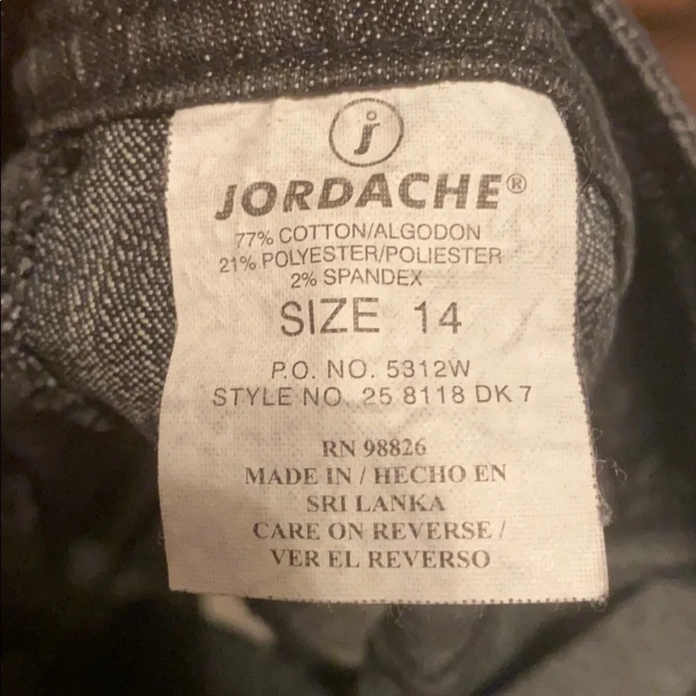 Vintage Jordache Jeans Skirt Size 14